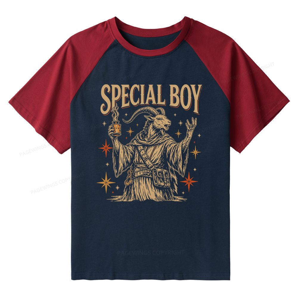 Pagewings Sci Fi Bookish Bookish Raglan T-shirt
