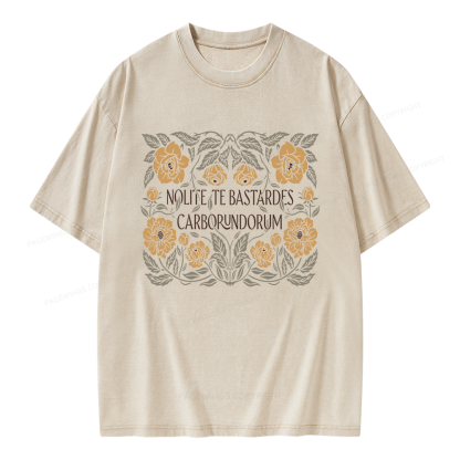 Pagewings Dystopian Book Lovers Unisex Washed T-shirt