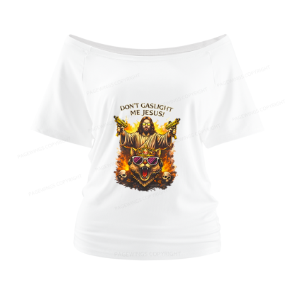 Pagewings Sci‑Fi Nerd Women Off Shoulder T-shirts