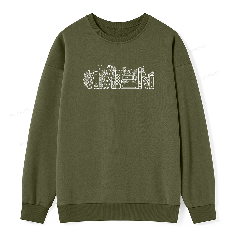 Pagewings No Such Thing As Too Many Books Unisex Classic Sweatshirt