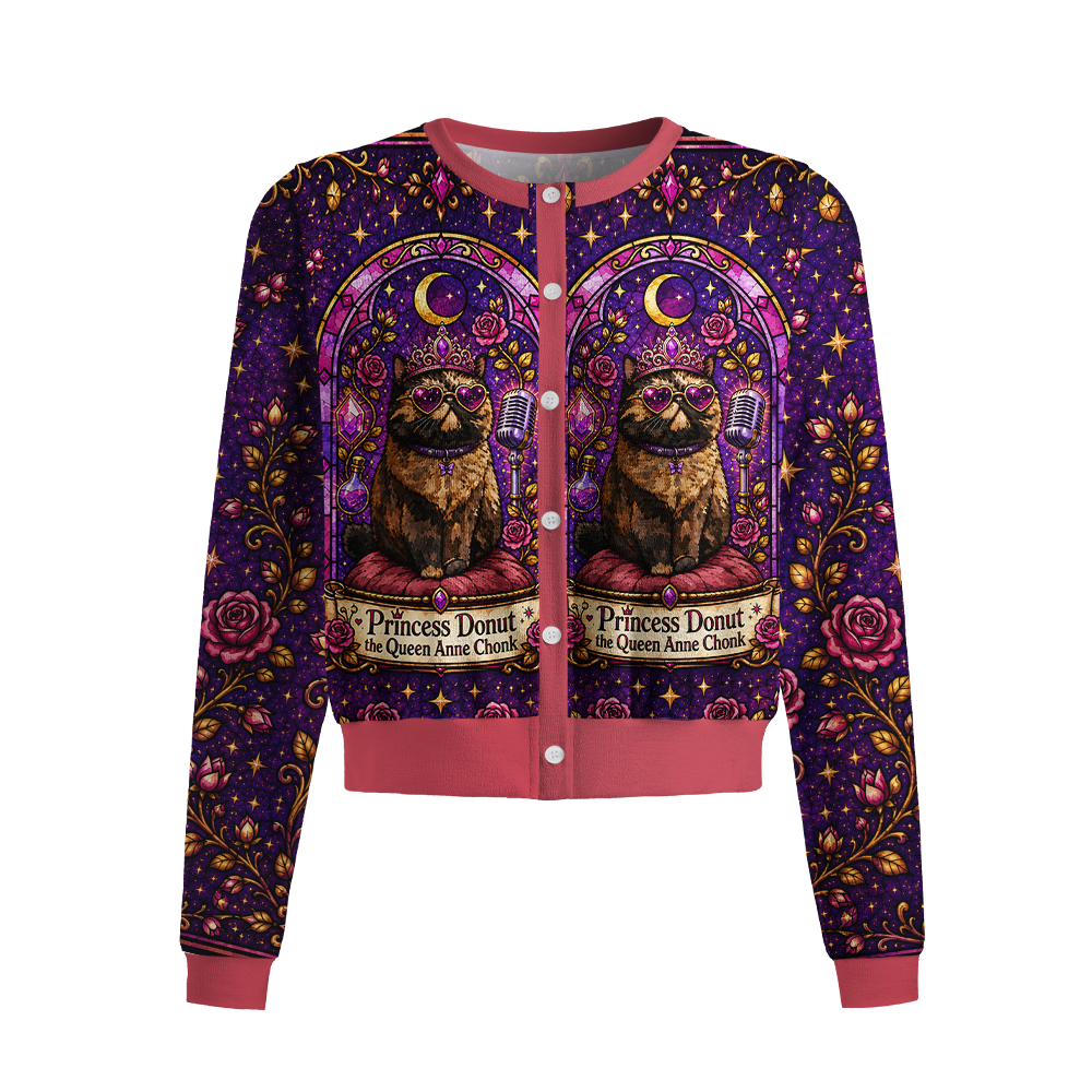 Pagewings Sci Fi Book Lover Crew Neck Cardigan Sweaters