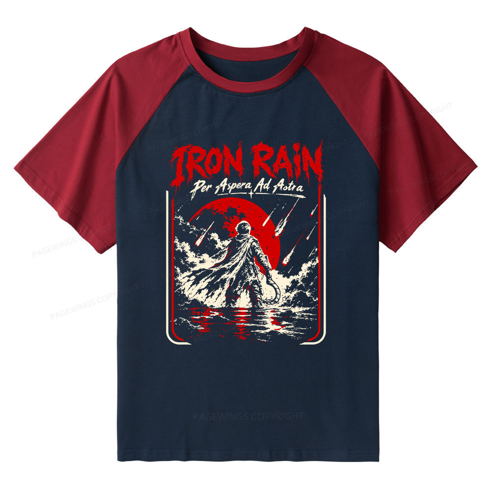 Pagewings Sci Fi Book Lover Raglan T-shirt