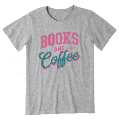 Pagewings Books And Coffee Unisex Classic T-shirt