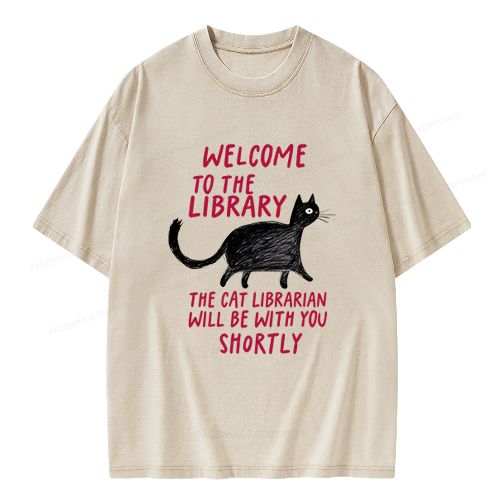 Pagewings Book Club To Tau Ceti Unisex Washed T-shirt