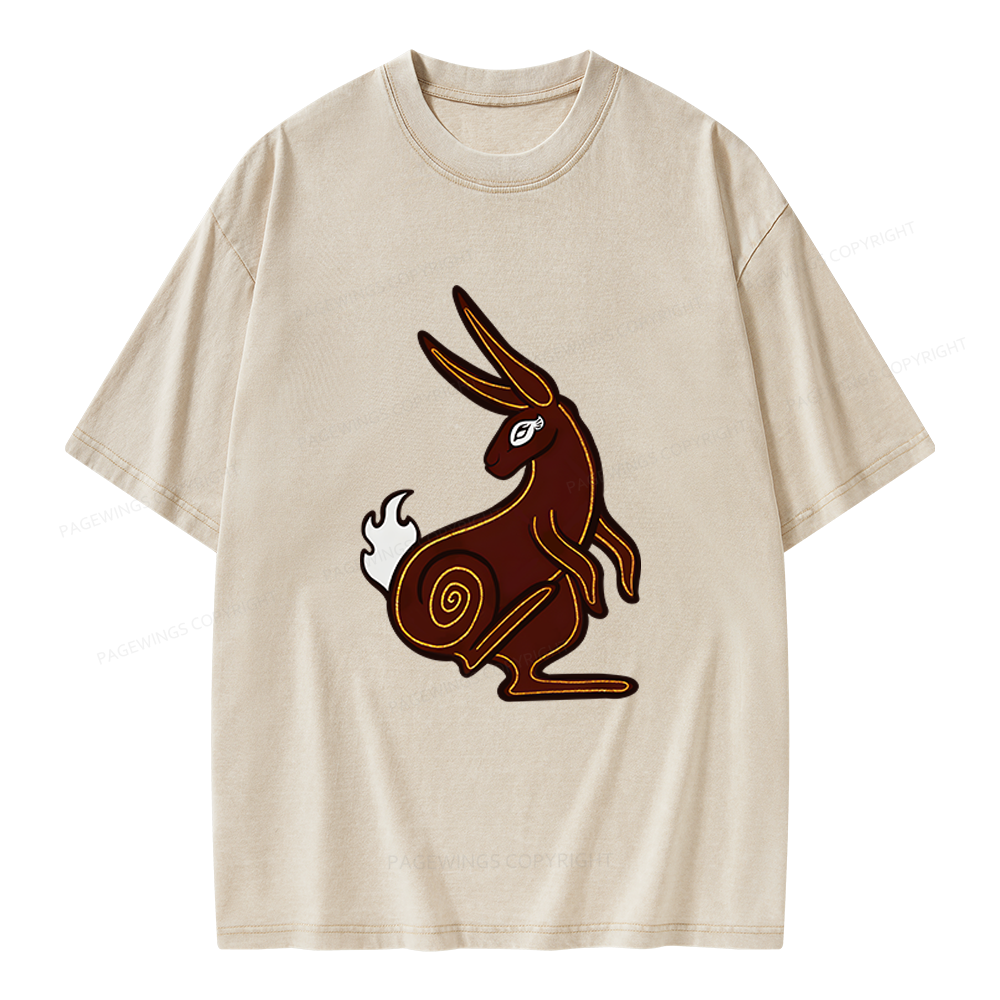 Pagewings Fantasy Books Lover Unisex Washed T-shirt