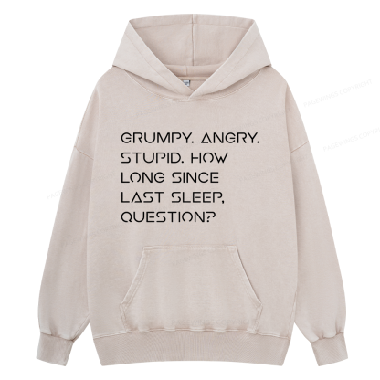 Pagewings Sci-Fi Unisex Washed Hoodie