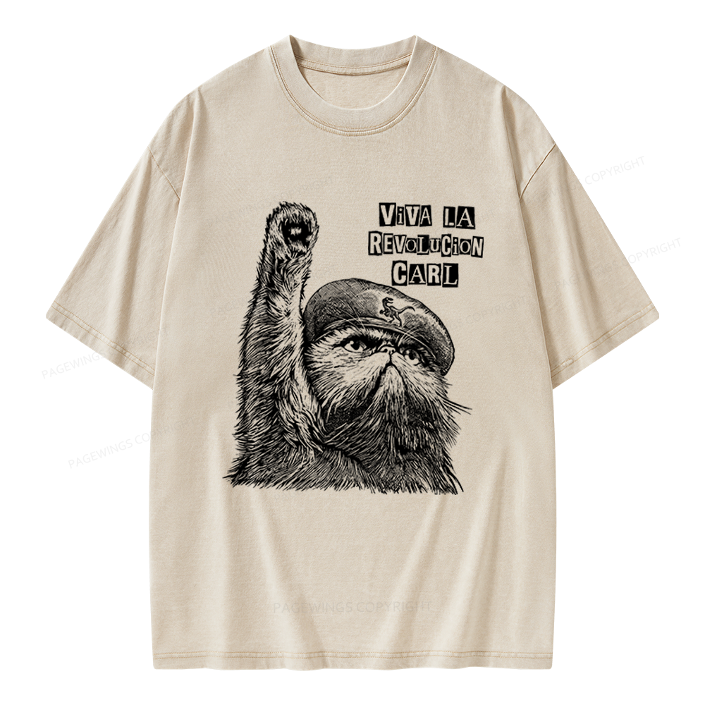 Pagewings Sci-Fi Book Lover Unisex Washed T-shirt