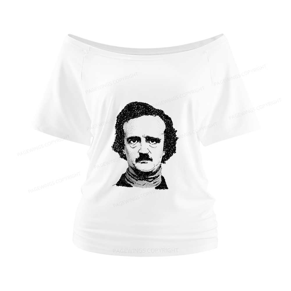 Pagewings Literature Lover Women Off Shoulder T-shirts