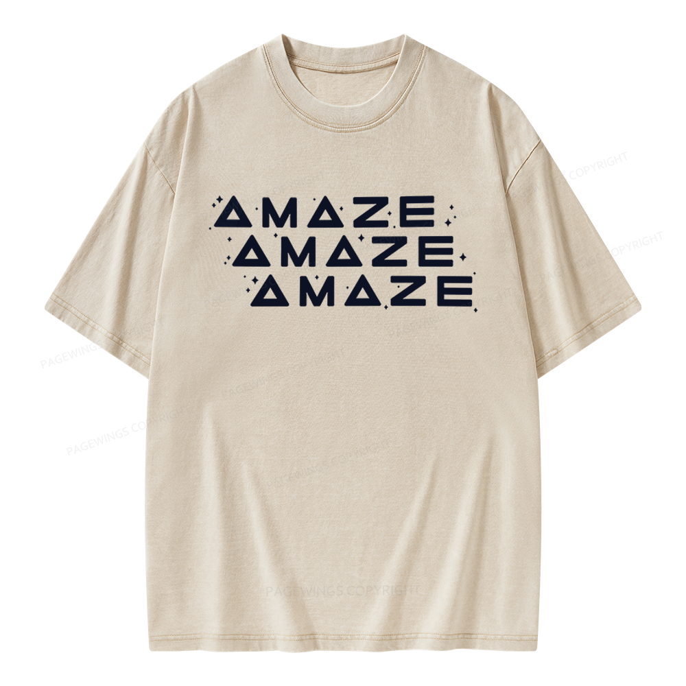 Pagewings Sci-Fi Unisex Washed T-shirt
