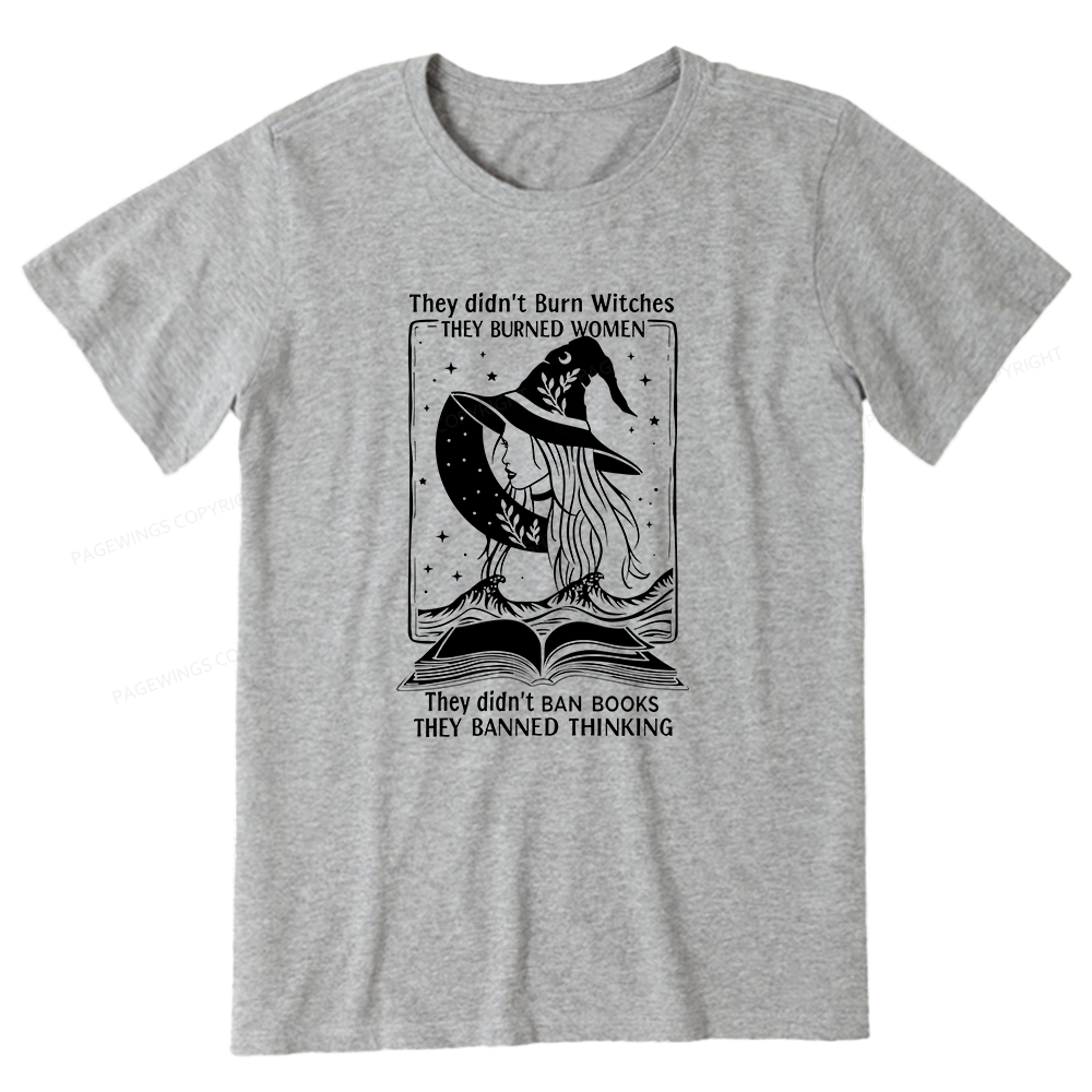 Pagewings They Banned Thinking Unisex Classic T-shirt