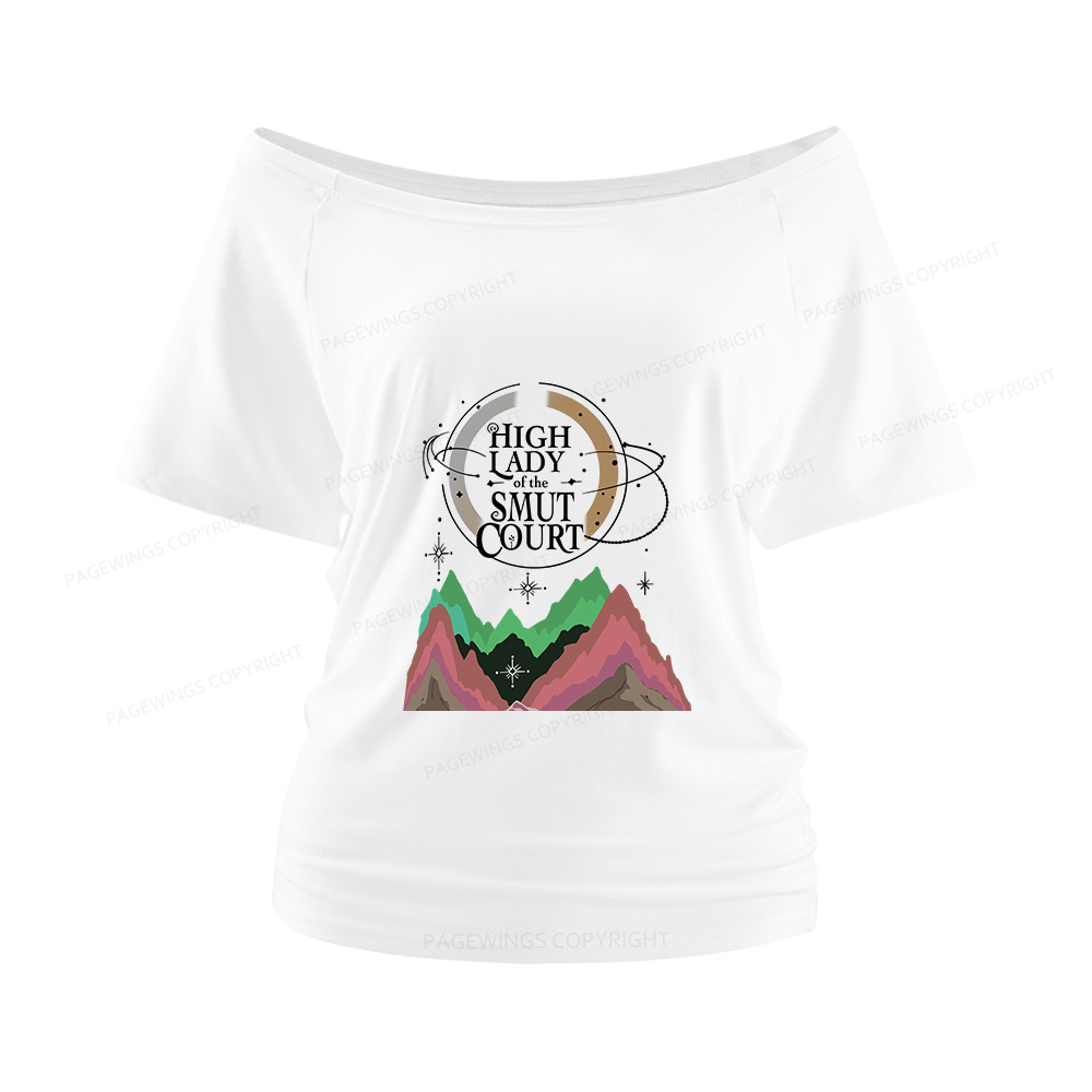 Pagewings High Lady Women Off Shoulder T-shirts