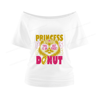 Pagewings This Is An Outrage Women Off Shoulder T-shirts
