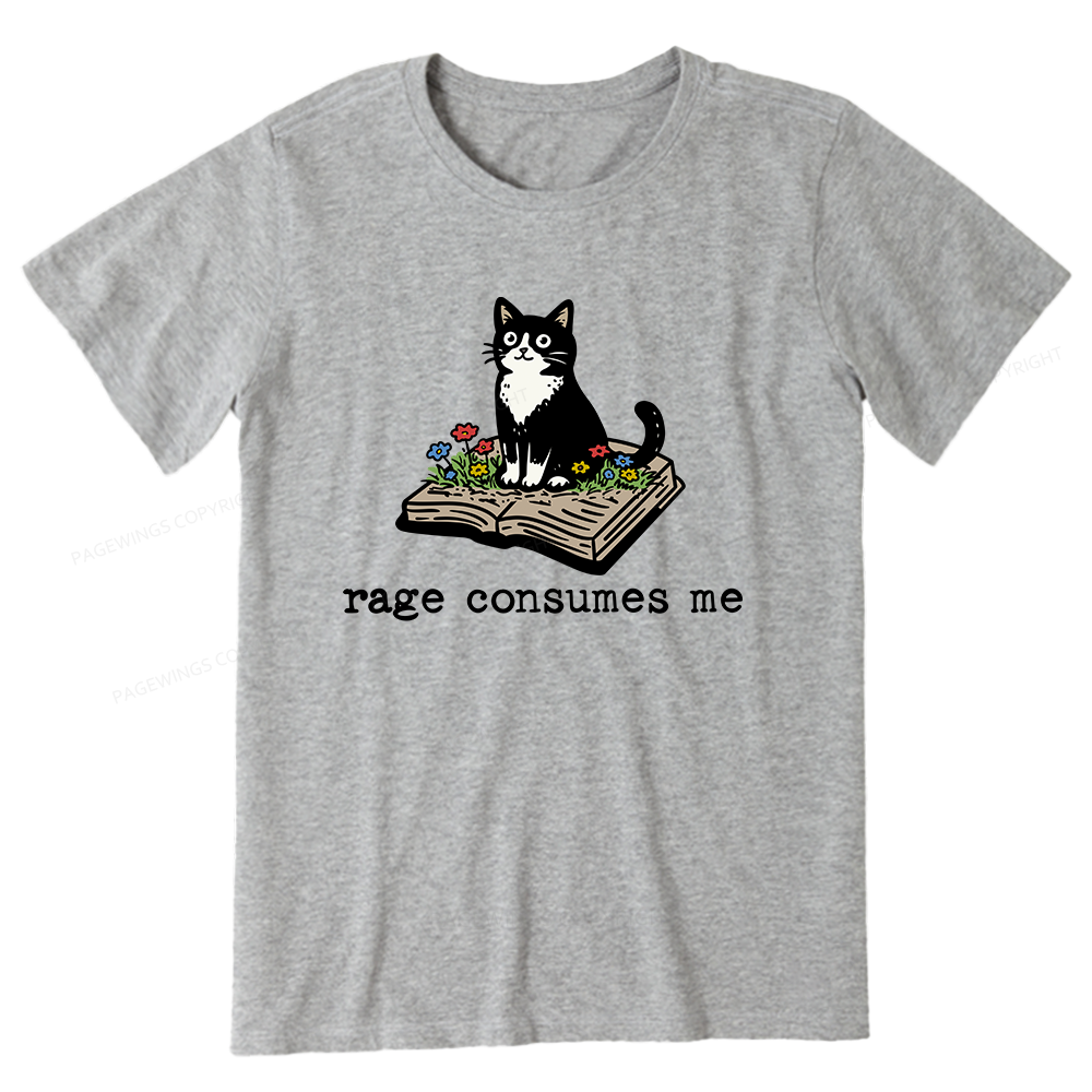 Pagewings Rage Consumes Me Unisex Classic T-shirt