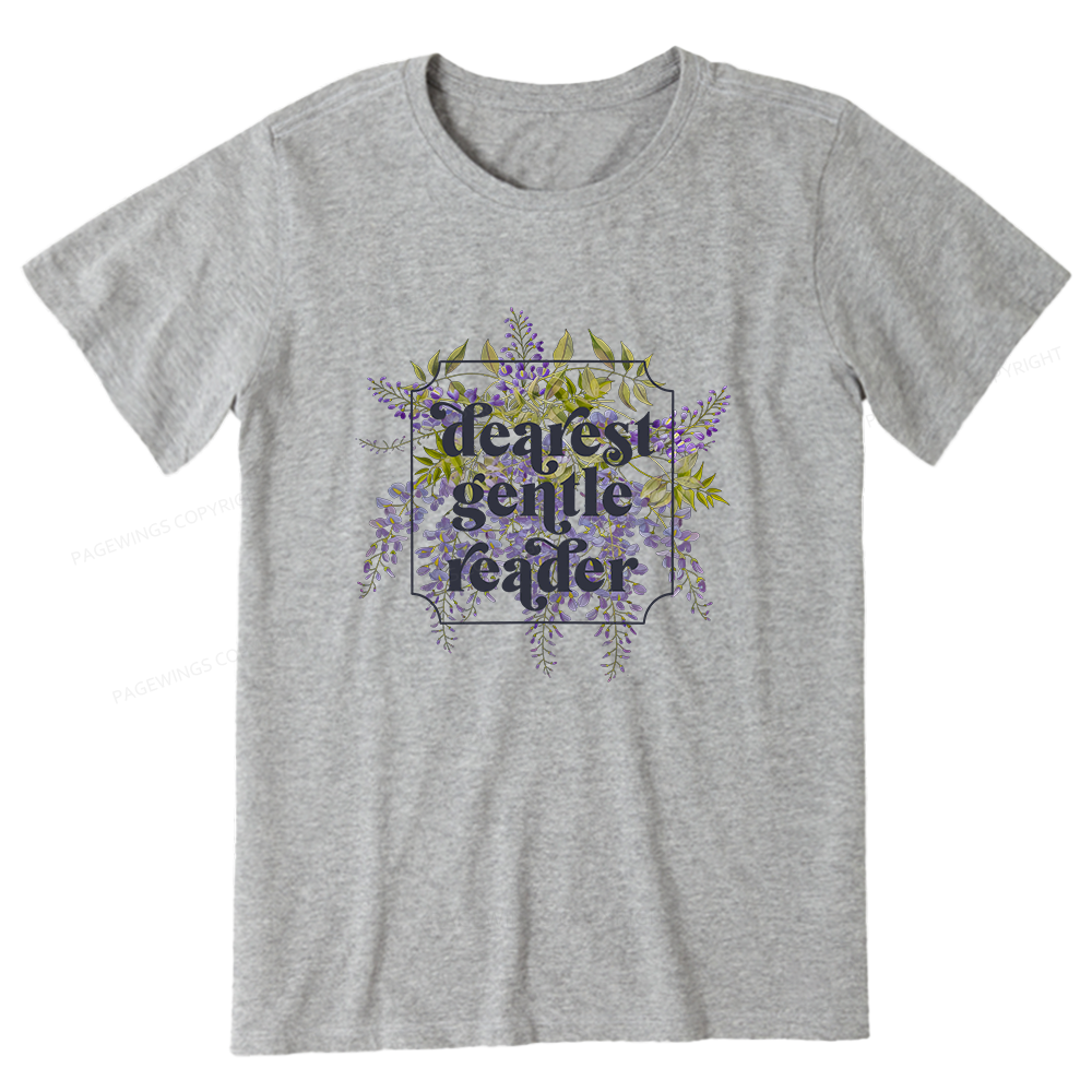 Pagewings Dearest Gentle Reader Unisex Classic T-shirt