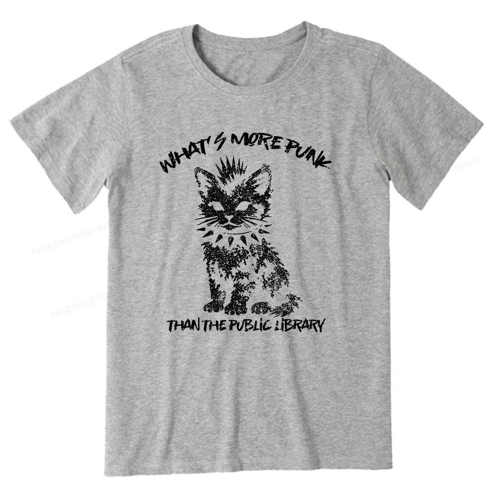Pagewings What's More Punk Than The Public Library Unisex Classic T-shirt