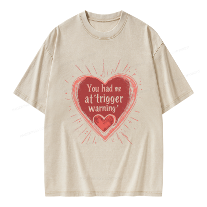 Pagewings Dark Romance Unisex Washed T-shirt