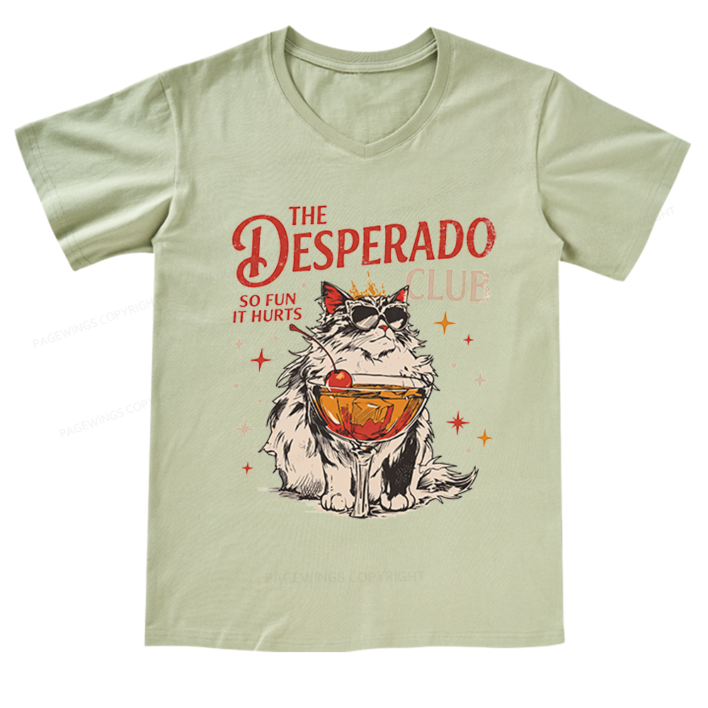 Pagewings Desperado Club V-neck T-shirt