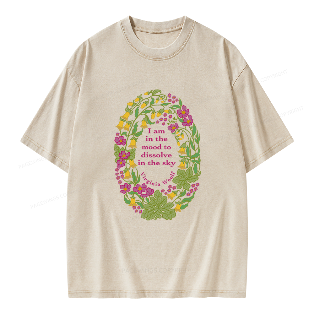 Pagewings Literature Lover Unisex Washed T-shirt