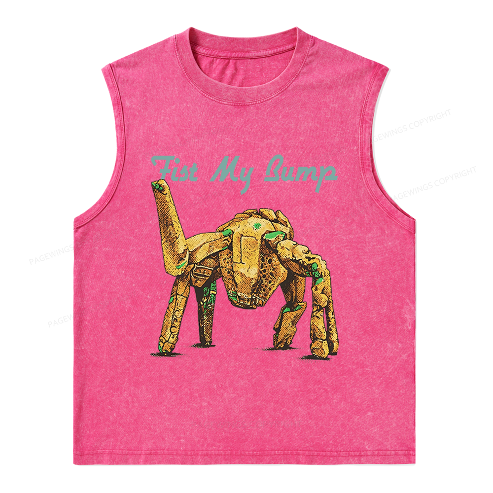 Pagewings Read Sci-Fi Unisex Washed Tank Top