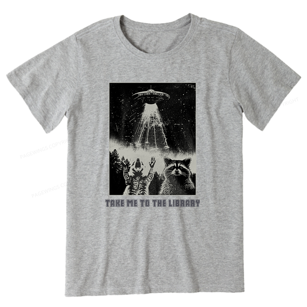 Pagewings Take Me To The Library Unisex Classic T-shirt