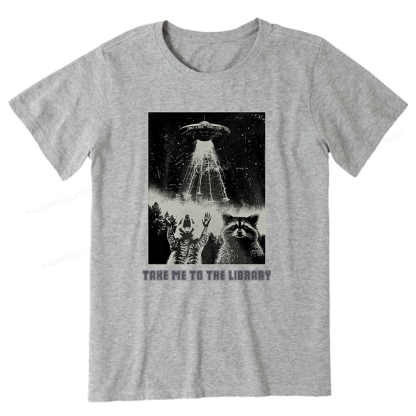 Pagewings Take Me To The Library Unisex Classic T-shirt