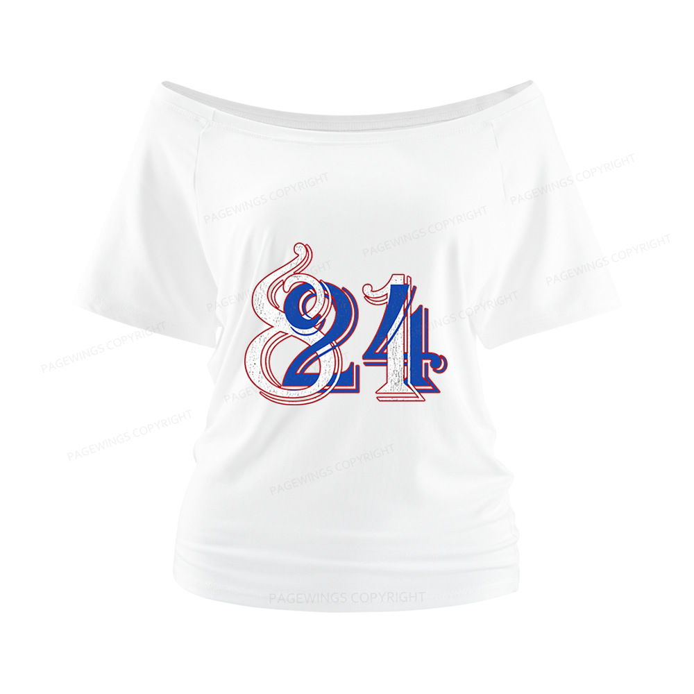Pagewings Romance Lover Women Off Shoulder T-shirts