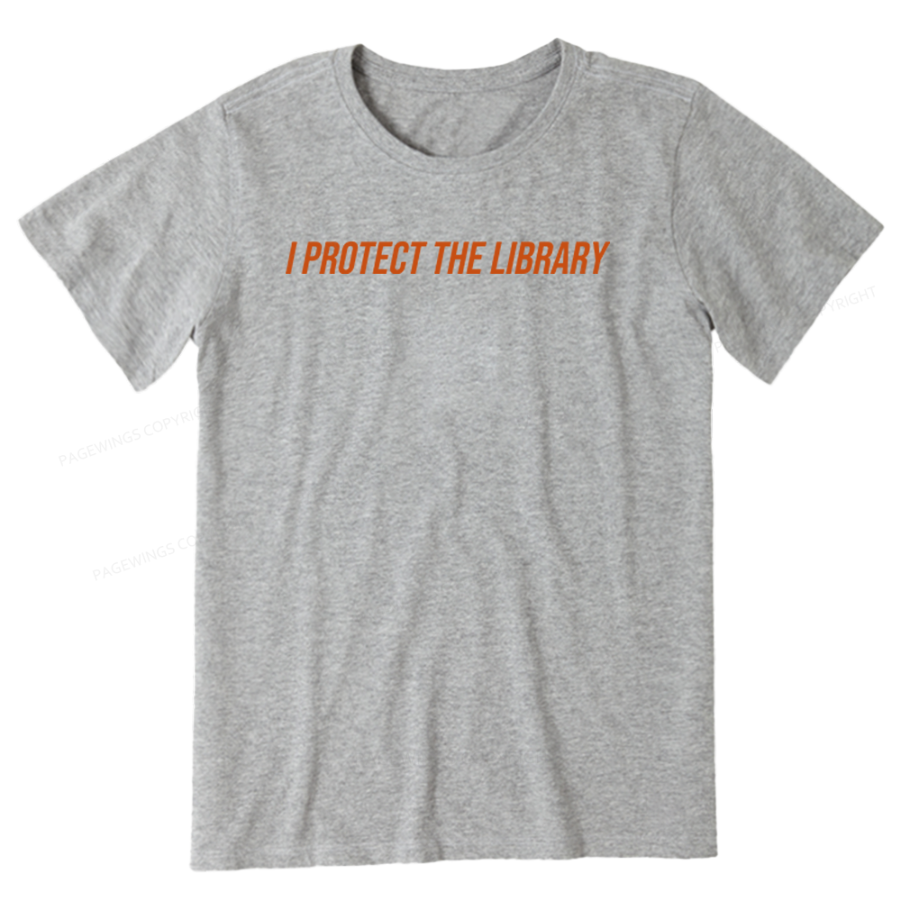 Pagewings I Protect The Library Unisex Classic T-shirt