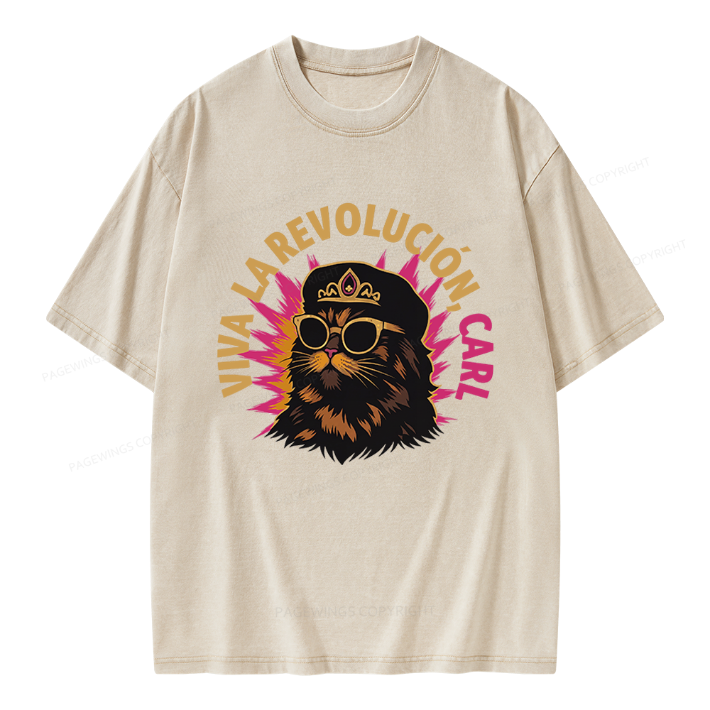 Pagewings Sci-Fi Novel Lover Unisex Washed T-shirt