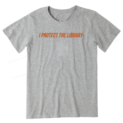 Pagewings I Protect The Library Unisex Classic T-shirt