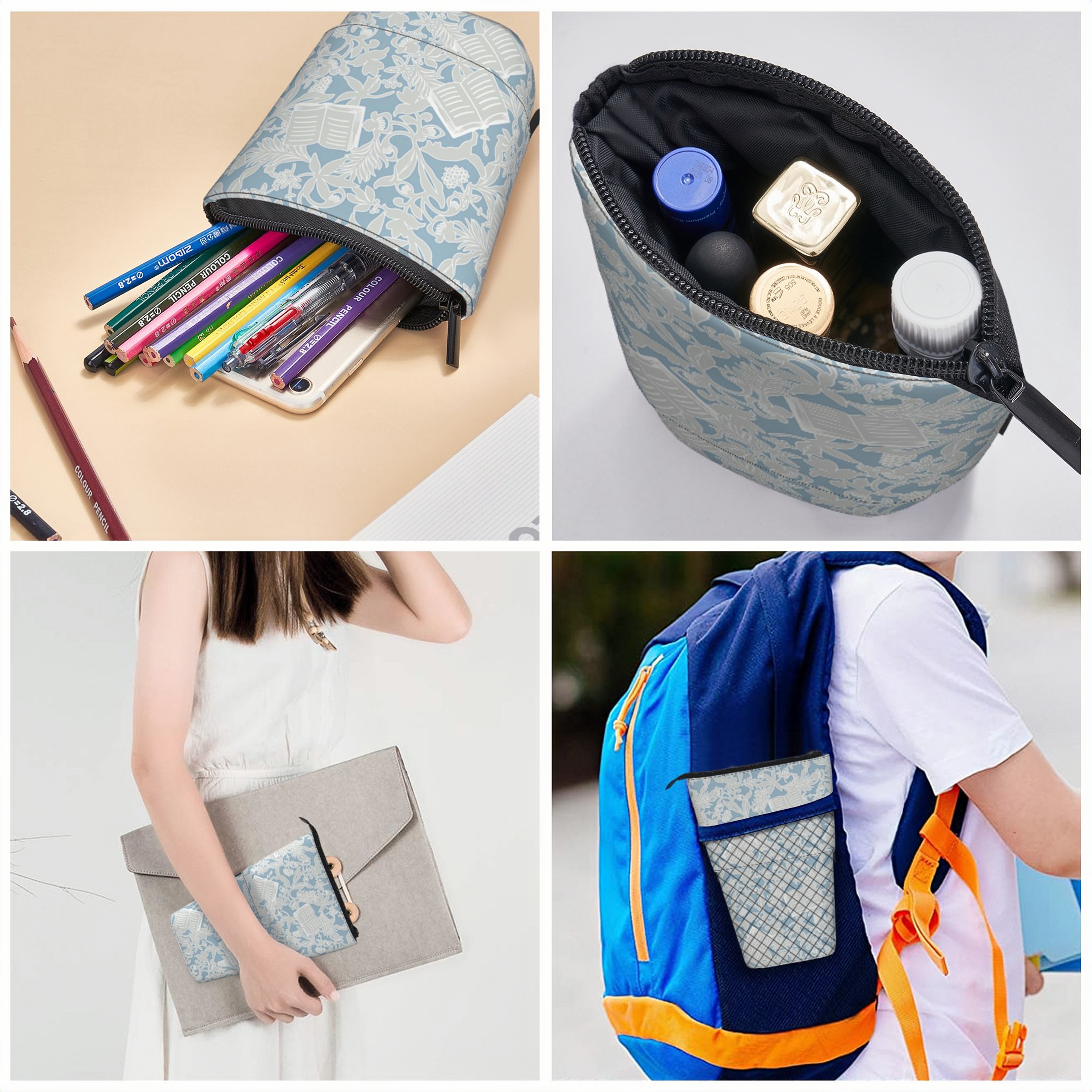 Pagewings The Reader Pencil Holder Retractable Pencil Bag