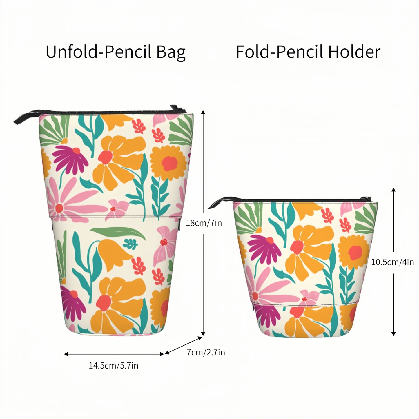 Pagewings Literacy And Justice For All Pencil Holder Retractable Pencil Bag