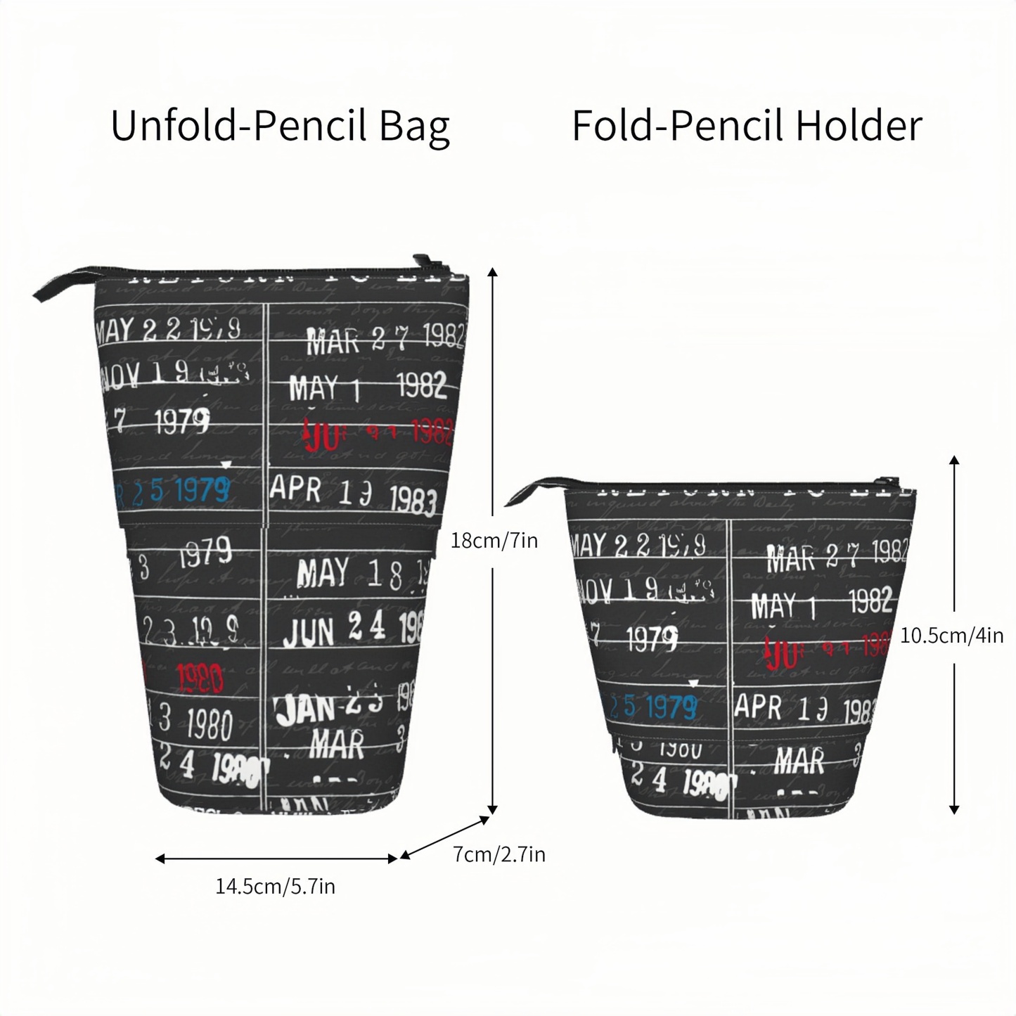 Pagewings When You Have a Library Card Pencil Holder Retractable Pencil Bag