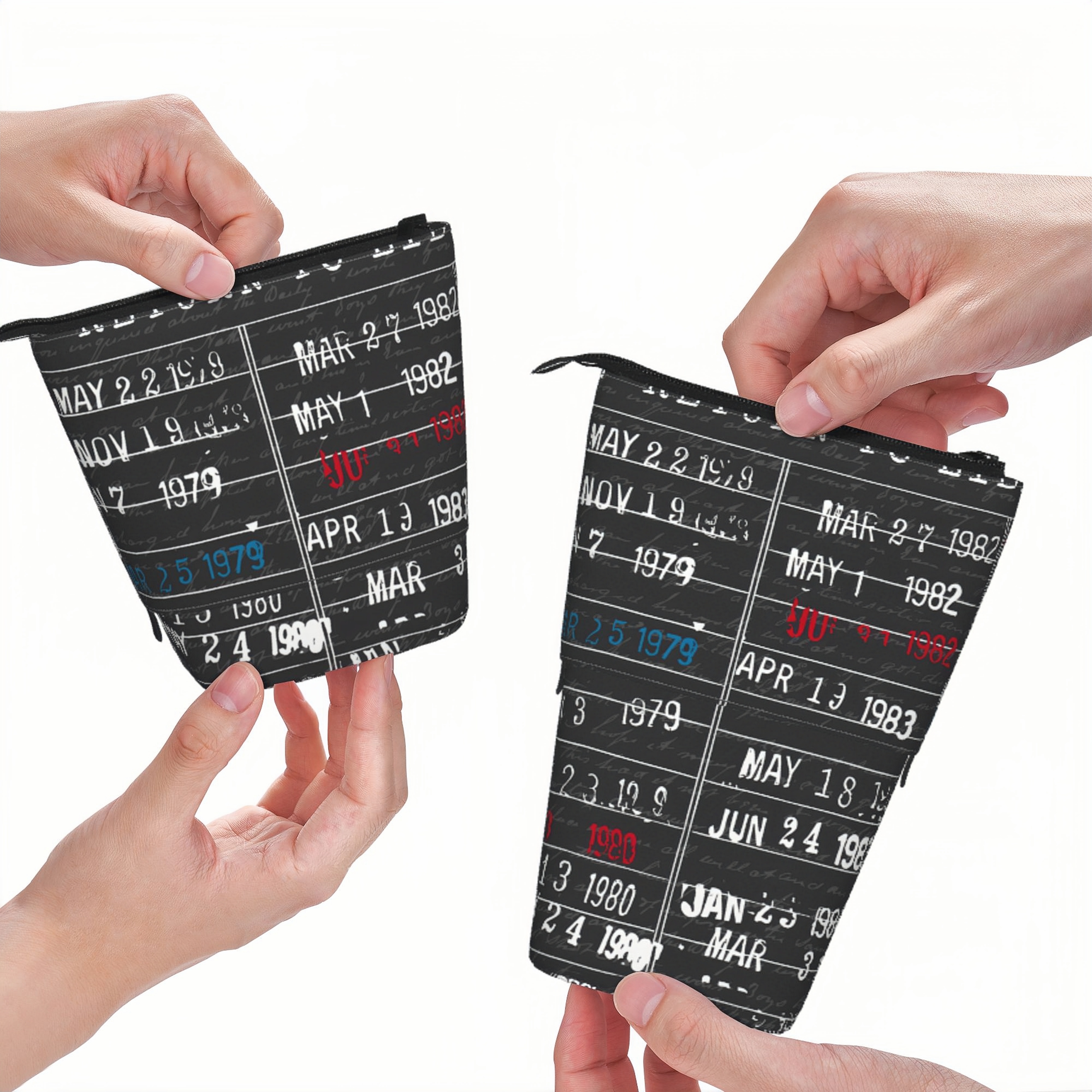 Pagewings When You Have a Library Card Pencil Holder Retractable Pencil Bag