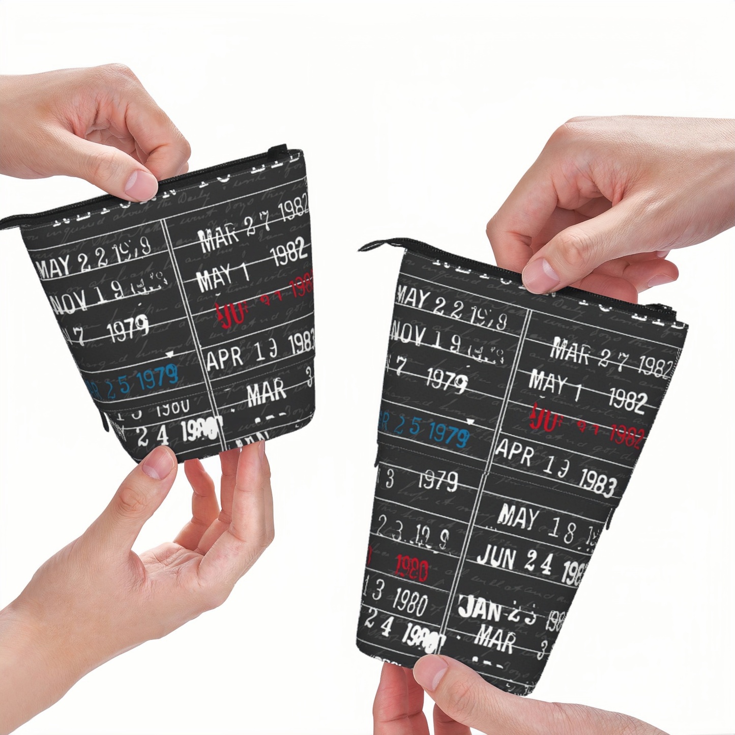 Pagewings When You Have a Library Card Pencil Holder Retractable Pencil Bag