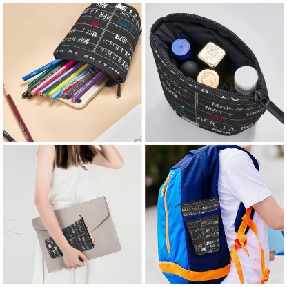 Pagewings When You Have a Library Card Pencil Holder Retractable Pencil Bag