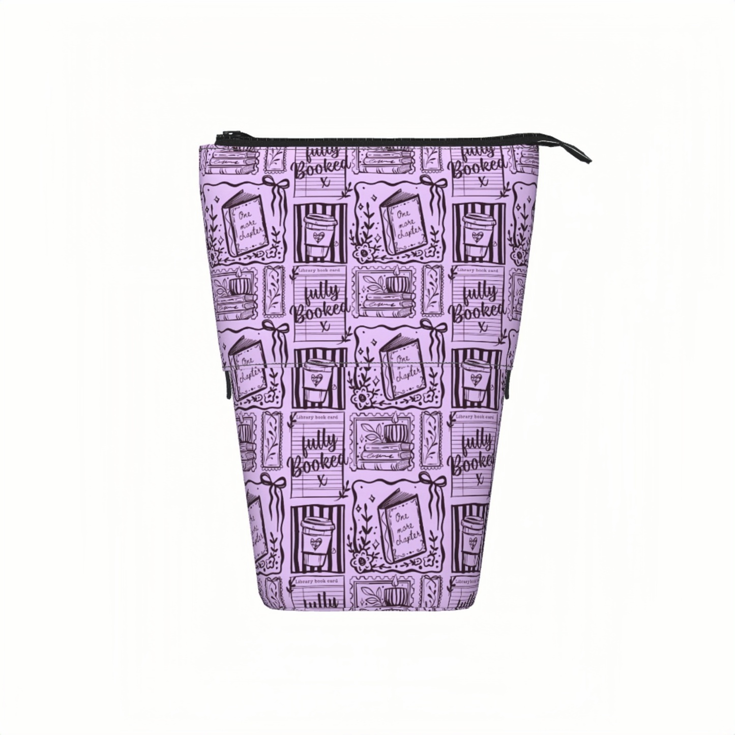 Pagewings Fully Booked Pencil Holder Retractable Pencil Bag