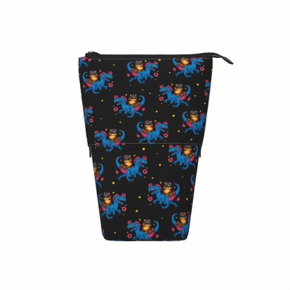Pagewings Sci-Fi Book Lover Pencil Holder Retractable Pencil Bag