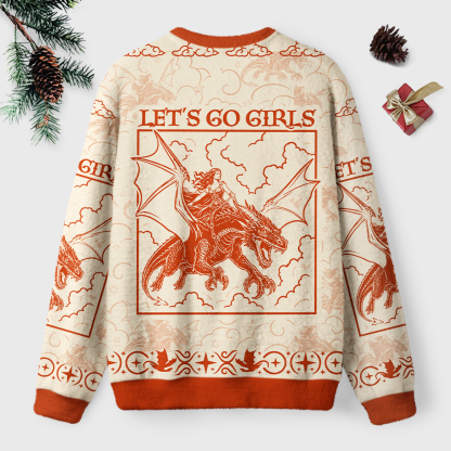 Pagewings Let's Go Girls Unisex Ugly Light Knit Sweatshirt