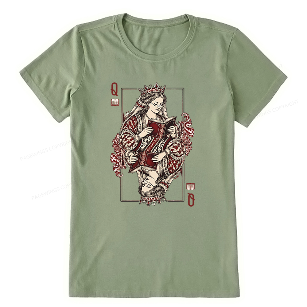 Pagewings Queen of Books Unisex Classic T-shirt