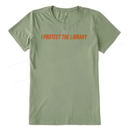 Pagewings I Protect The Library Unisex Classic T-shirt