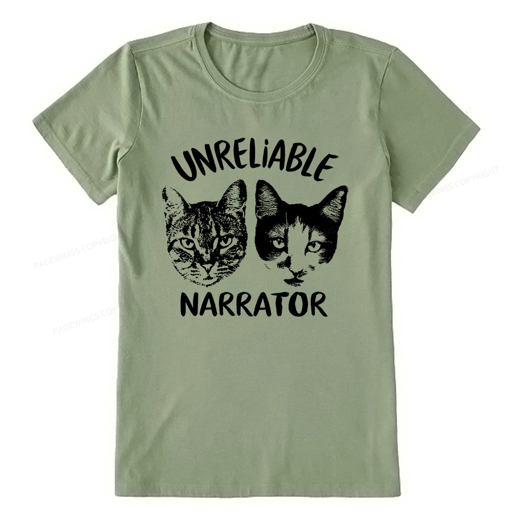 Pagewings Unreliable Narrator Unisex Classic T-shirt