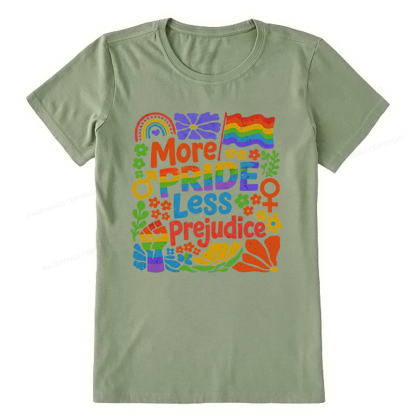 Pagewings More Pride Less Prejudice Unisex Classic T-shirt