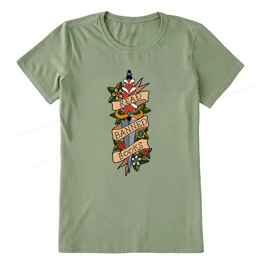 Pagewings Banned Books Unisex Classic T-shirt