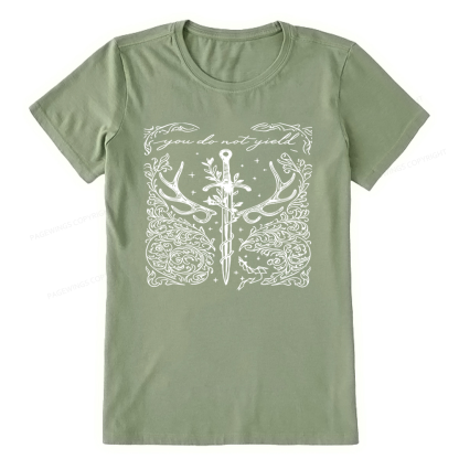 Pagewings You Do Not Yield Unisex Classic T-shirt