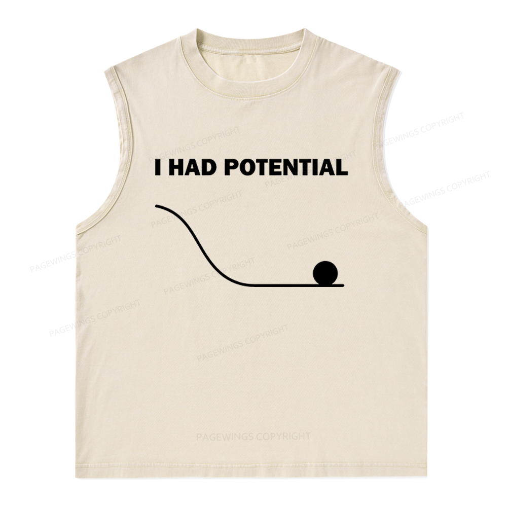 Pagewings Science Fiction Nerd Unisex Washed Tank Top