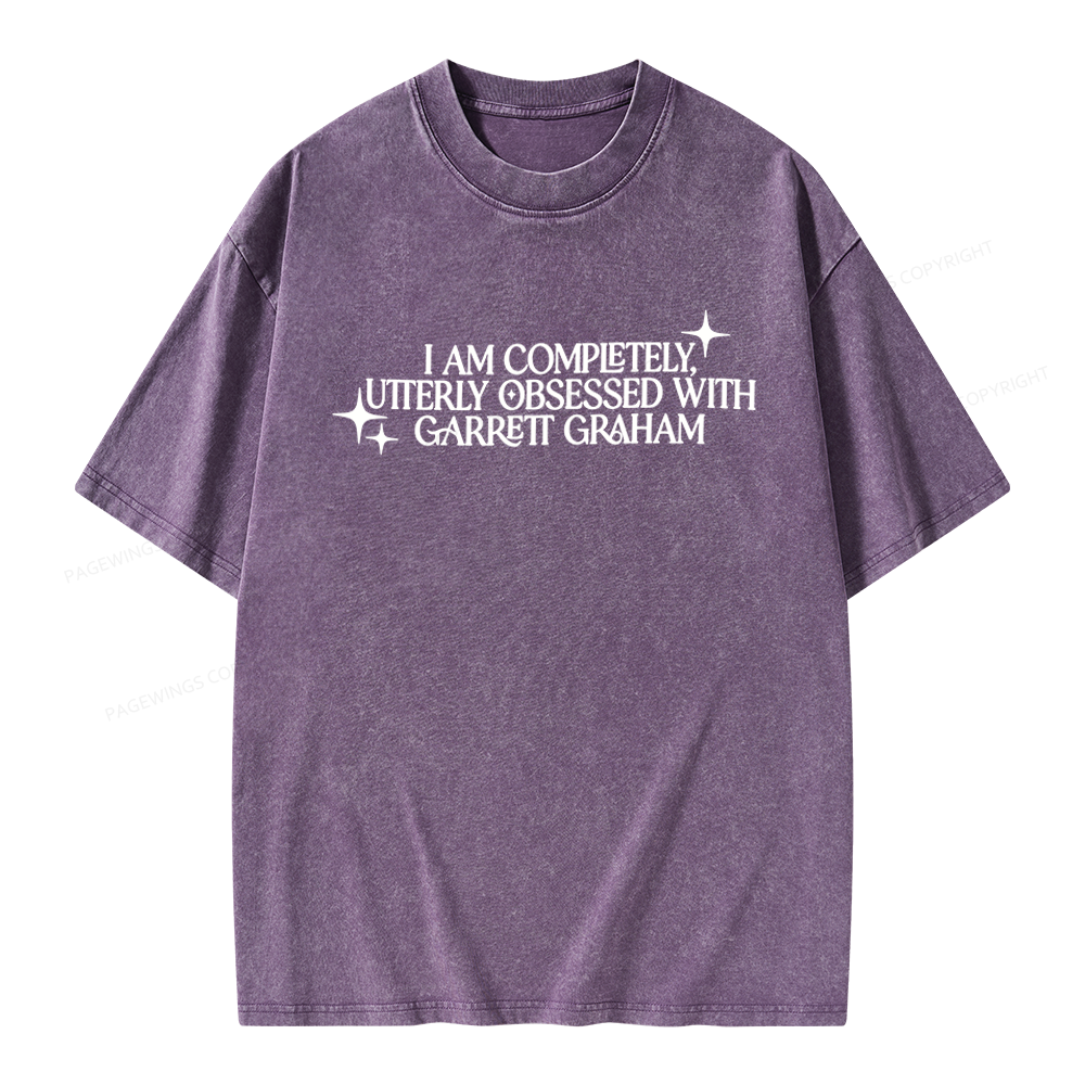Pagewings Hockey Romace Unisex Washed T-shirt