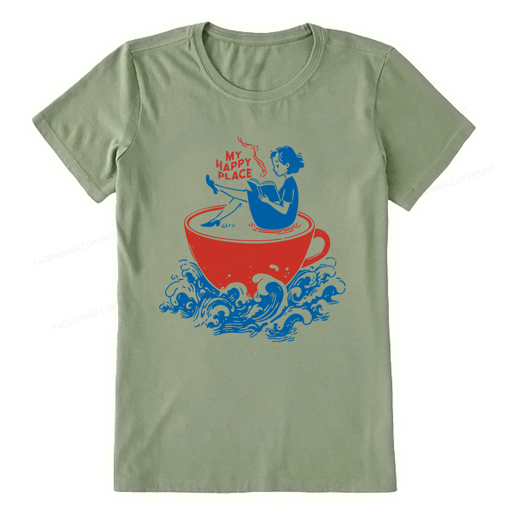 Pagewings My Happy Place Unisex Classic T-shirt