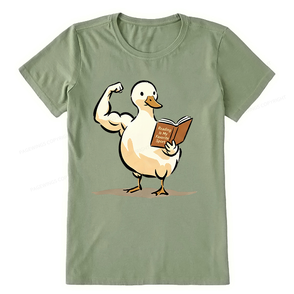 Pagewings Reading is My Favorite Sport Unisex Classic T-shirt