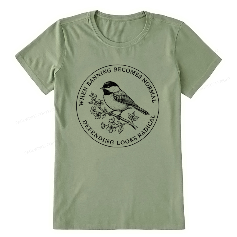 Pagewings Banned Books Unisex Classic T-shirt