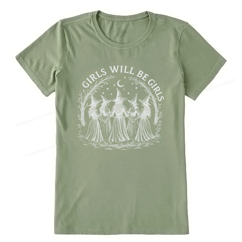 Pagewings Girls Will Be Girls Unisex Classic T-shirt